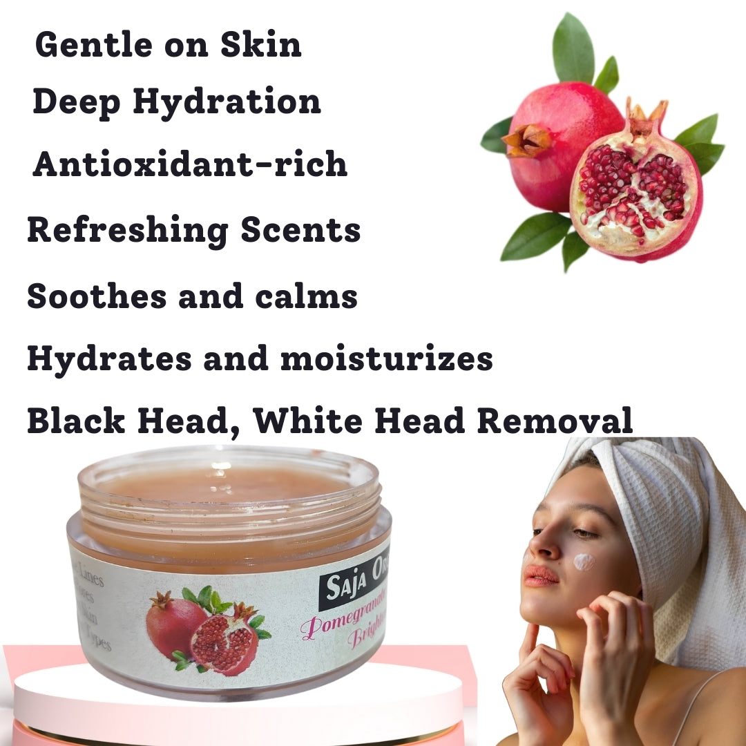 SAJA ORGANIC POMEGRANATE NIGHT GEL CREAM