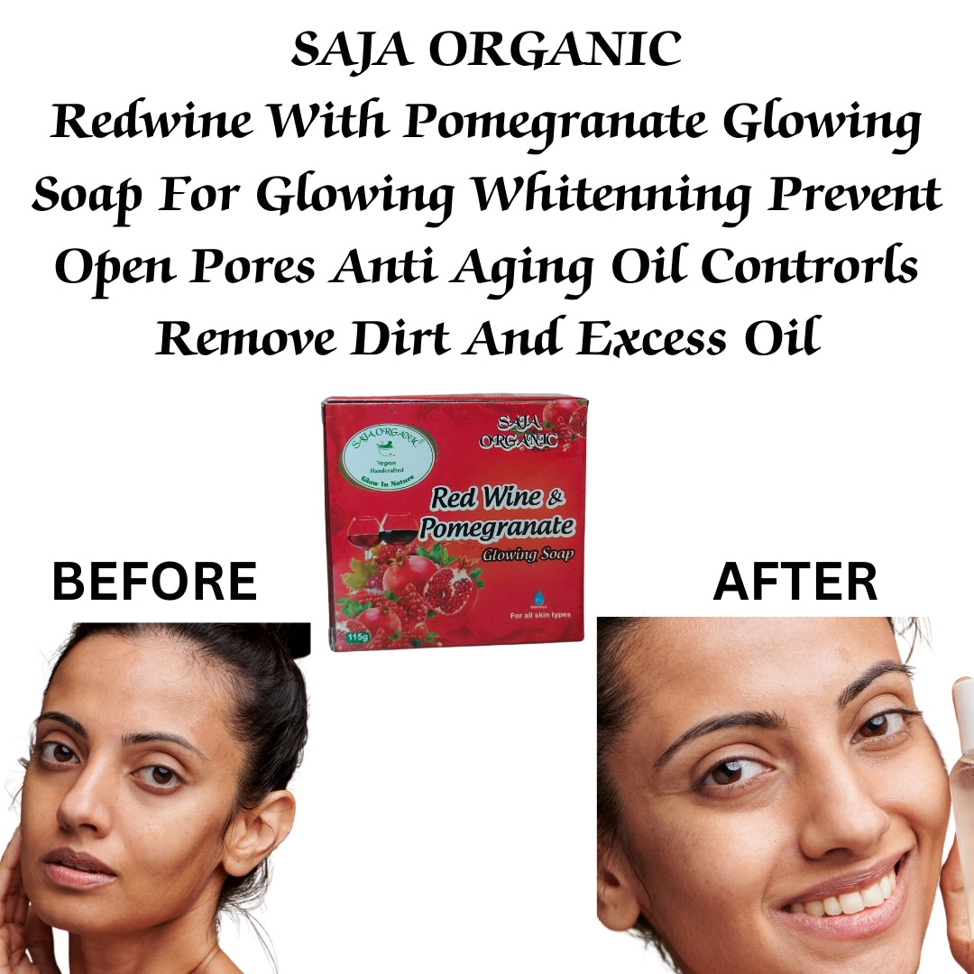 Redwine With Pomegranate Glowing Soap