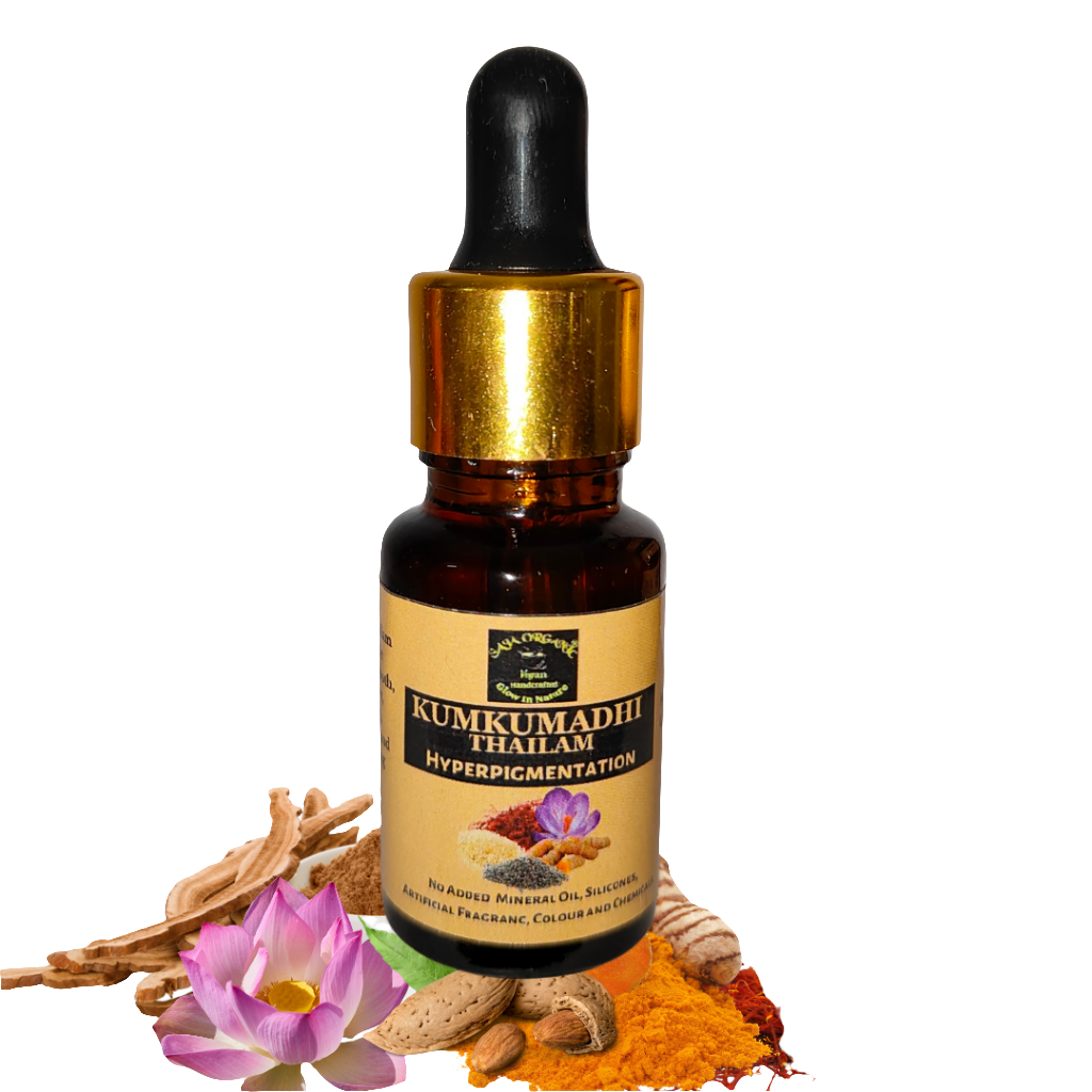 KUMKUMADI HYPERPIGMENTATION SERUM/ THAILAM 10 ml for DRY SKIN TYPES