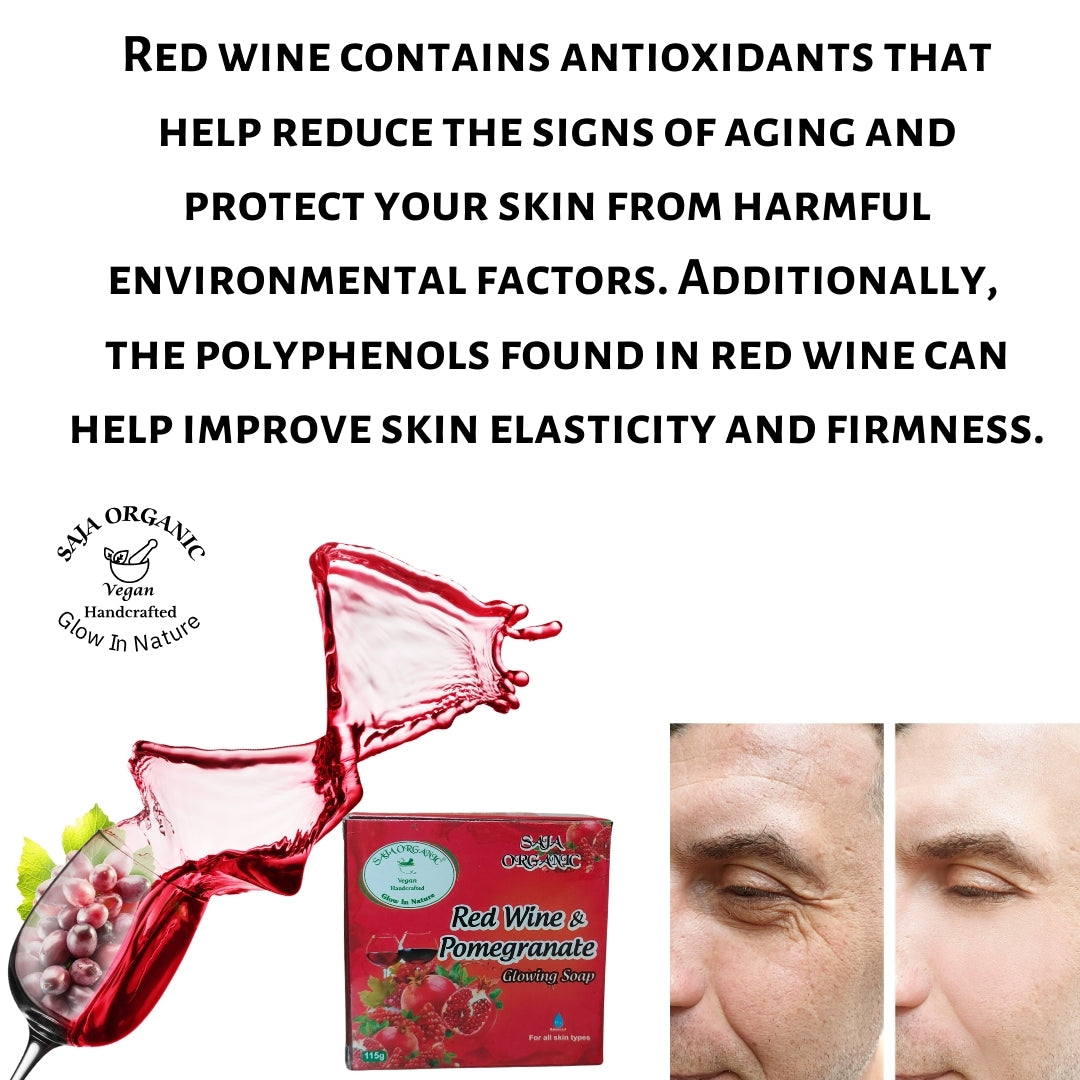 Redwine With Pomegranate Glowing Soap