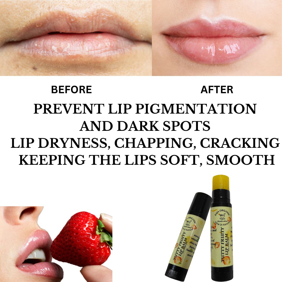 SAJA ORGANIC TUTTY FRUITY LIP BALM