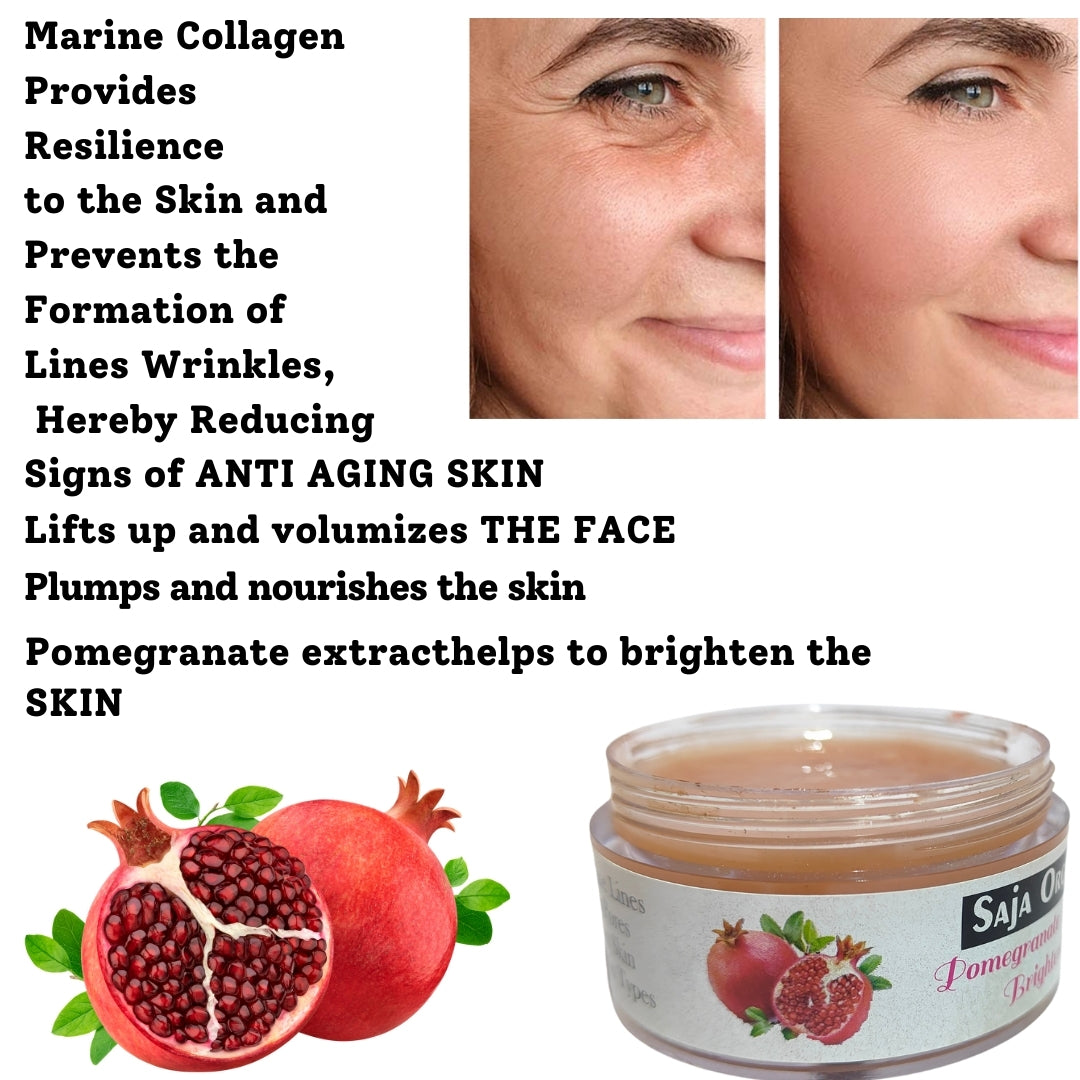 SAJA ORGANIC POMEGRANATE NIGHT GEL CREAM