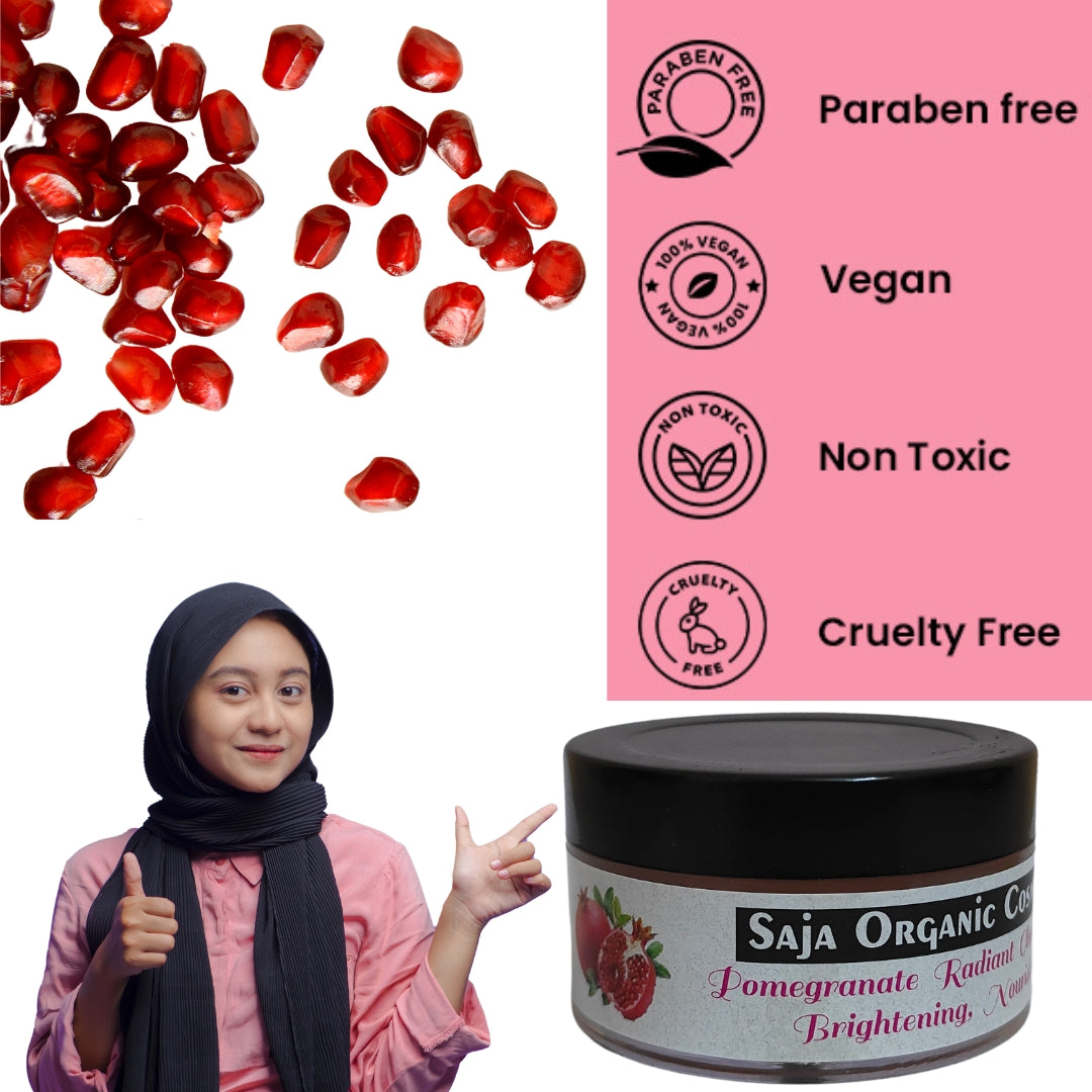 SAJA ORGANIC POMEGRANATE NIGHT GEL CREAM