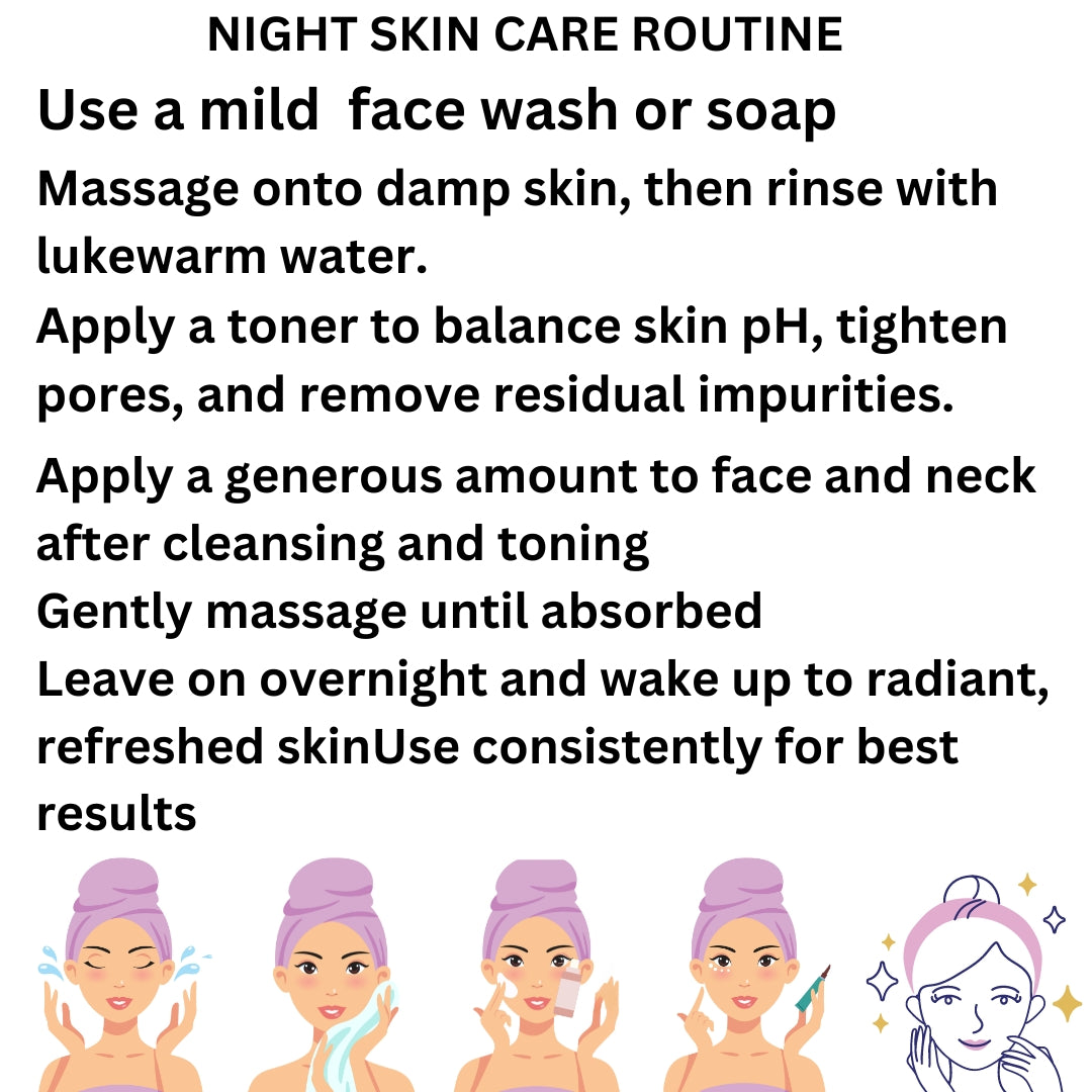 SAJA ORGANIC POMEGRANATE NIGHT GEL CREAM