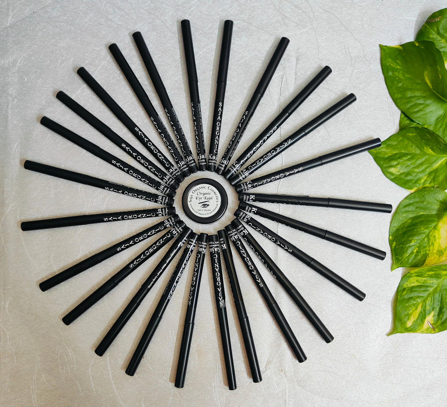 Saja Organic Kajal 
"Define Your Eyes with Our All-Natural Organic Kajal"