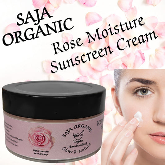 ROSE MOISTURE SUNSCREEN CREAM 50 gm
