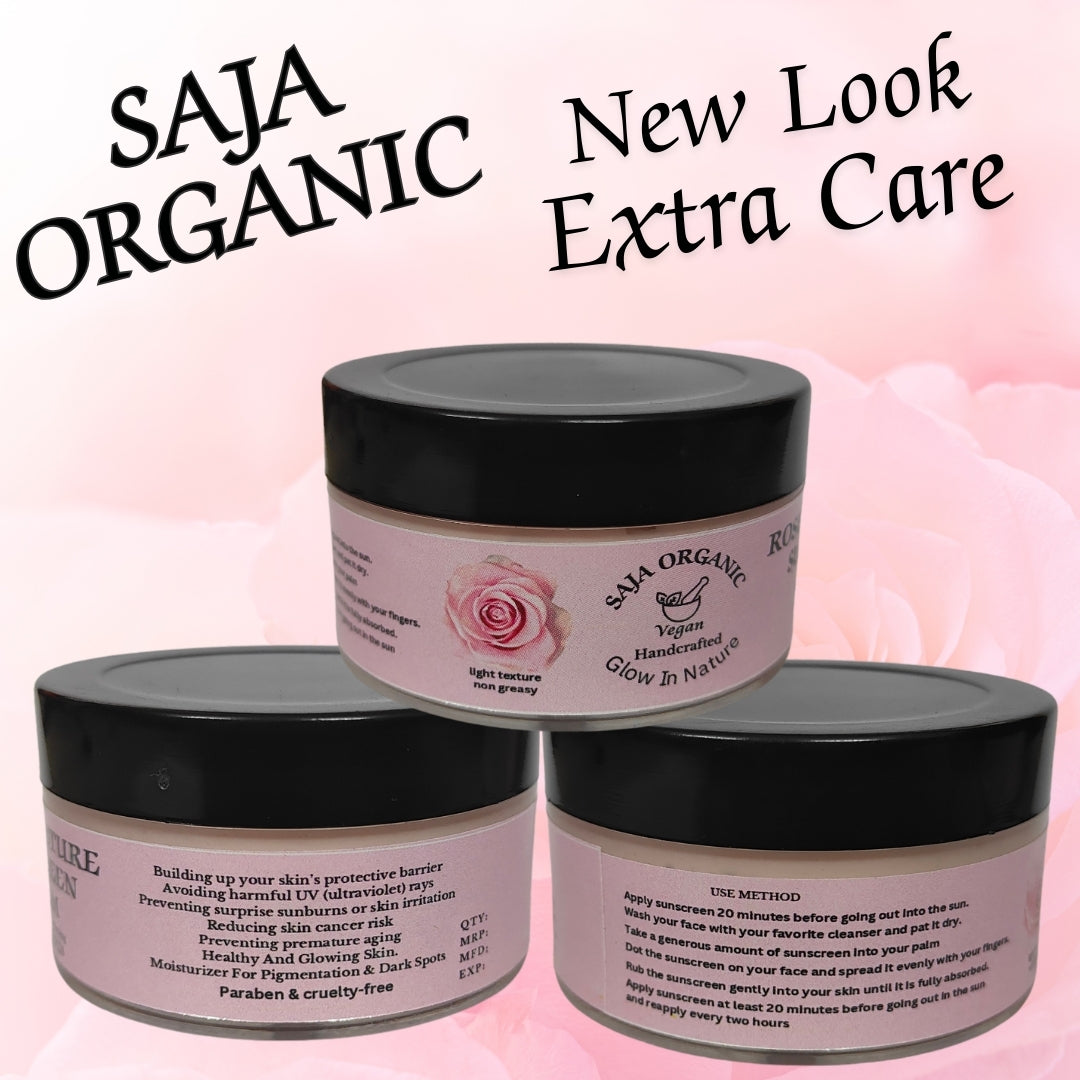 ROSE MOISTURE SUNSCREEN CREAM 50 gm