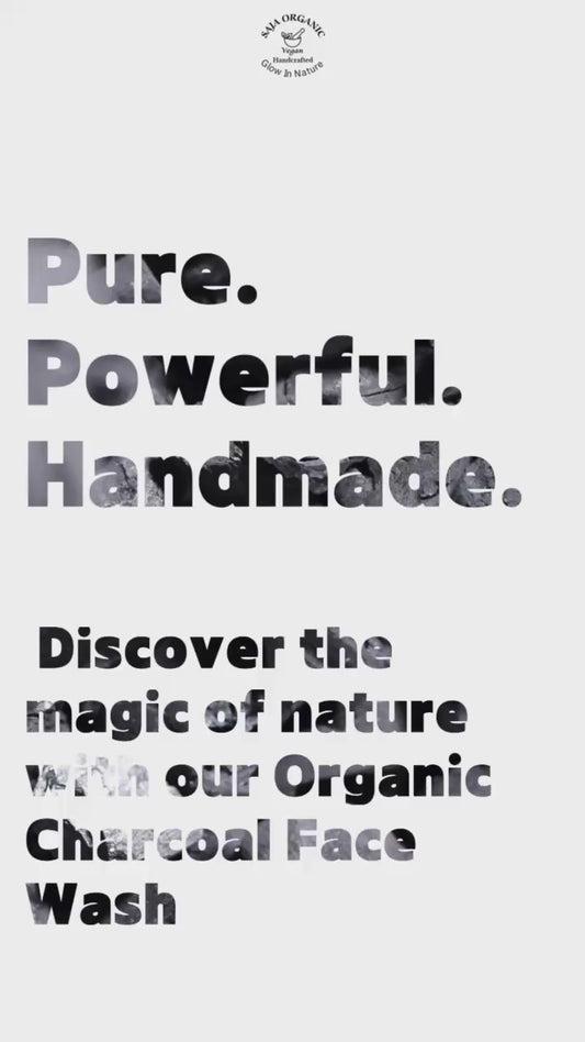 SAJA ORGANIC ACTIVATED CHARCOAL WITH GOAT MILK FACE & BODY WASH  ACTIVATED CHARCOAL WITH GOAT MILK SOAP