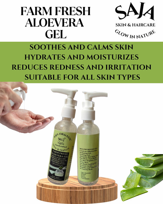 SAJA ORGANIC FARM FRESH ALOEVERA GEL