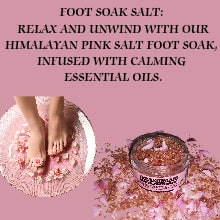 Saja Organic Foot Care Kit - Natural Foot Soak Salt,  Scrub & Nourishing Butter Cream (each 60 gms)