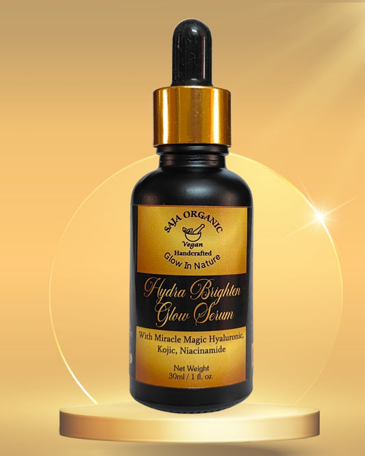 SAJA ORGANIC Hydra Brighten Glowing Serum, Normal to Dry Skin, Paraben-Free, Sulfate-Free, Silicone-Free 30 ml